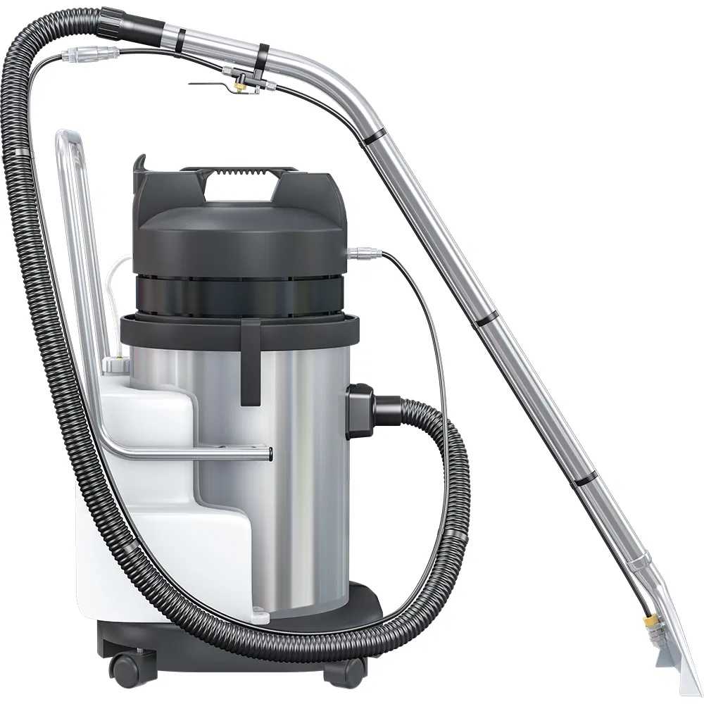 40L Multi-Purpose Commercial Carpet Cleaner Machine - Stainless Steel Hotel Carpet Shampooer