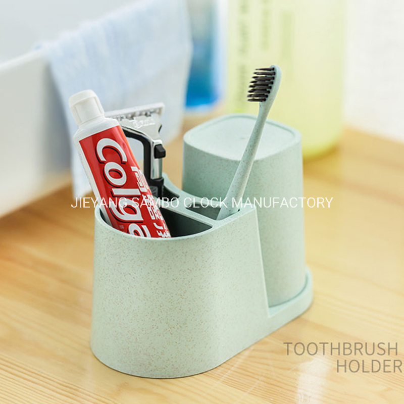 Cartoon Design Toothbrush Rack/ Holder with Cup for Bathroom