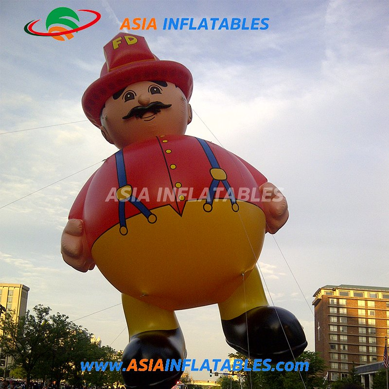 Giant Parade Helium Balloon Display Fly Inflatable Sonic Balloon for Advertising Rally