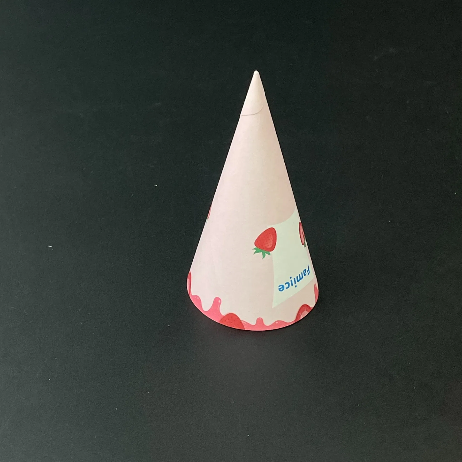 Custom Dessert Ice Cream Cone Sleeve Wrapper Paper Packaging