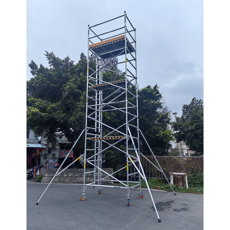 Scaffold/Ladder Frame Factory Wholesale Ladder Scaffolding High Quality Mobile Aluminum Frame Scaffold for Construction