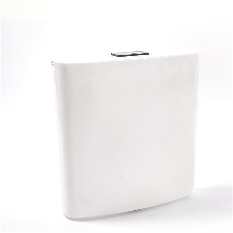 Wall-Hung Plastic Toilet Flush Cistern with Dual-Flush Control Button, Lower Cistern Design, and High/Low Pressure Fittings in Multiple Colors Water Tank