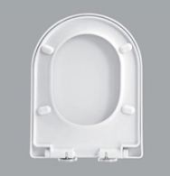 Quick-Install Soft-Close Toilet Seat Cover - Durable PP Material for Hotel & Home Use