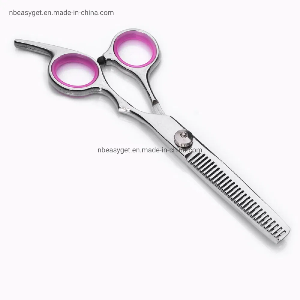 Hairdressing Scissors, Professional Salon Hair Cutting Thinning Scissors Barber Shears Hair Cutting Tools Set with Black Case, Aprille (Silver) Esg10293