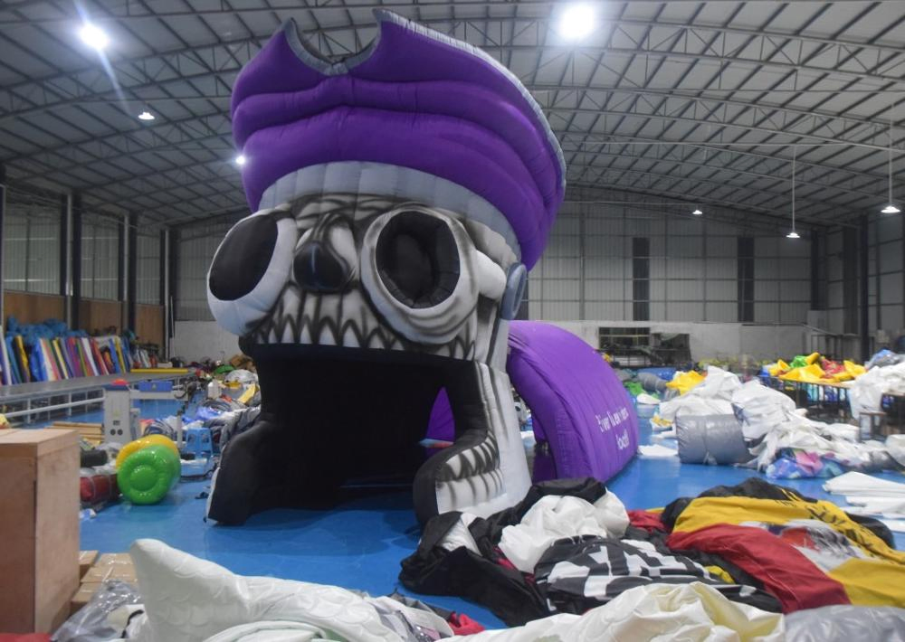Boyi Event Giant Sports Football Inflatable Entrance Tunnel Inflatable Pirate Tunnel