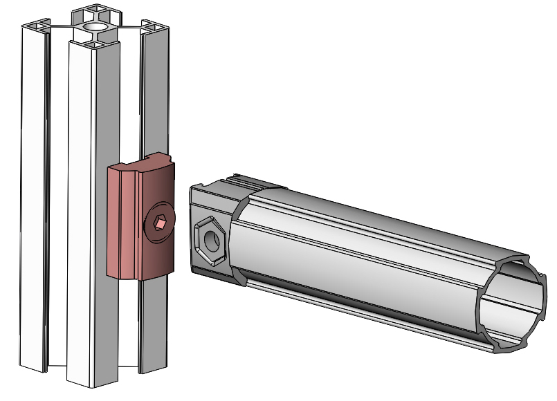 Aluminum Connector Corner Joint/Aluminum Alloy Lean Joint/Aluminum Alloy Joint