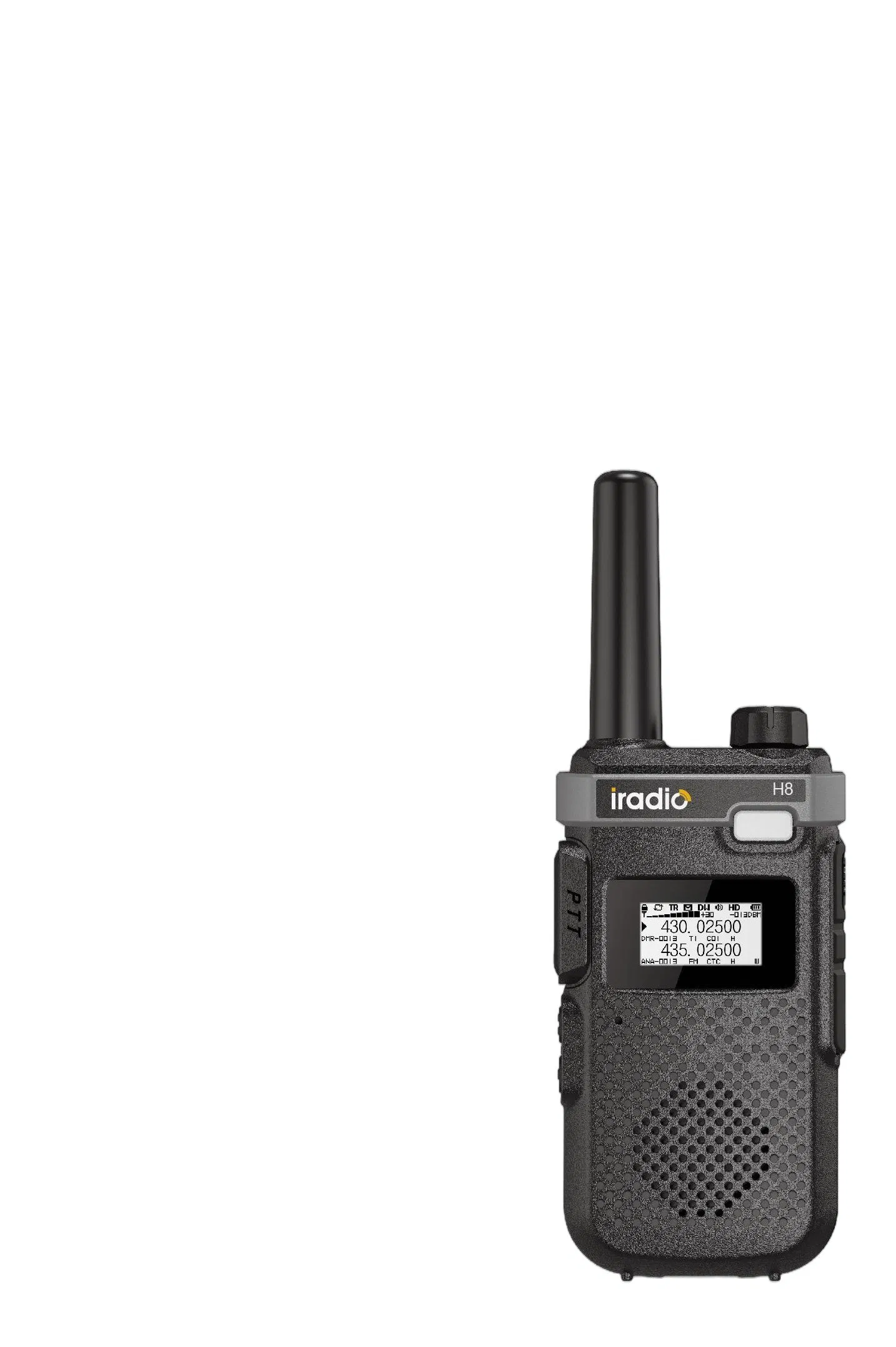 H8 VHF UHF Dual-Band Digital Two-Way Radio with Customizable Features