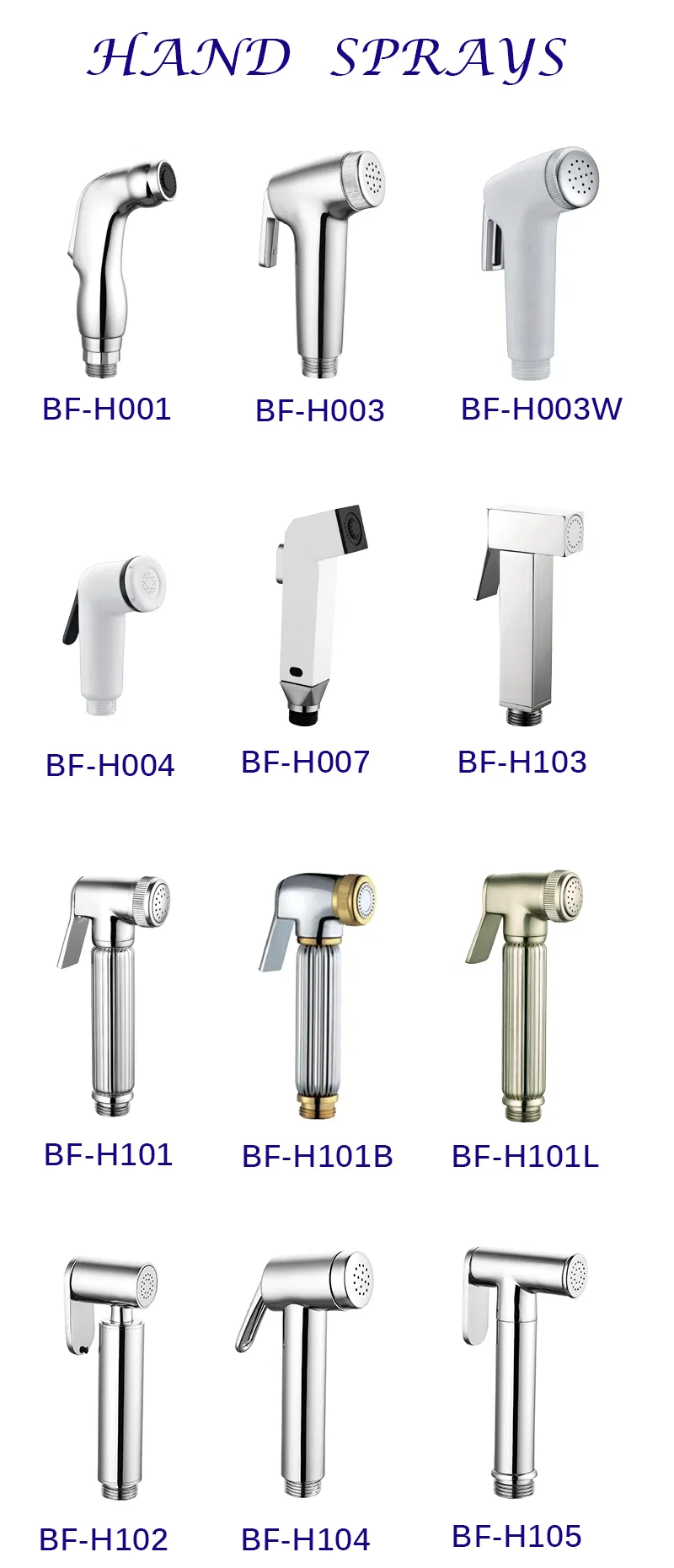 ABS Chrome Plated Hand Spray for Bidet (BF-H001)