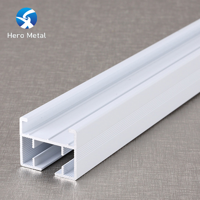 Aluminum White Curtain Profile Hero Metal 2026 Extrusion 6063 Curtain Track Strip