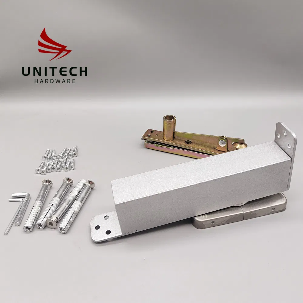 No Digging Door Closer Hydraulic Wooden Door Patch Fitting Floor Spring Hinge