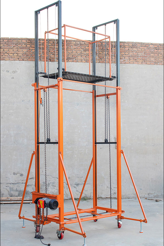 New Type 6 Meter Scissor Lift Scaffolding 300kg 500kg Hydraulic Electric Lift Mobile Scissor Shear