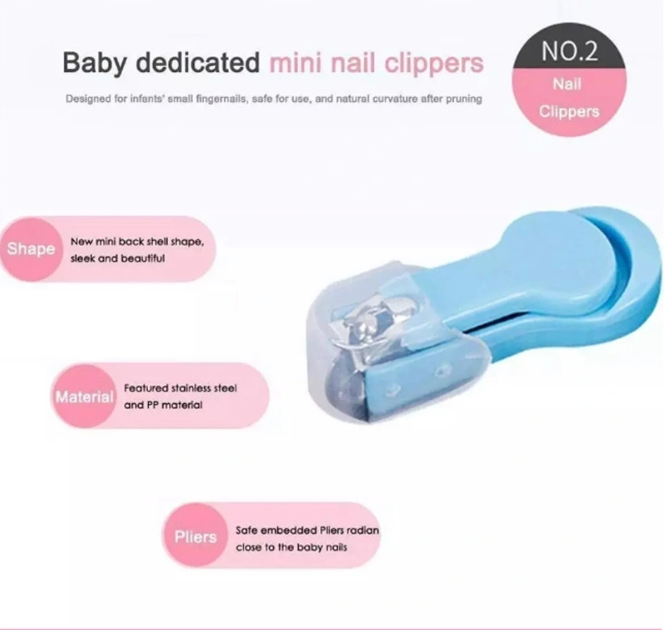 SL002 Baby Care Baby Nail Trimmer Daily Clipper Set