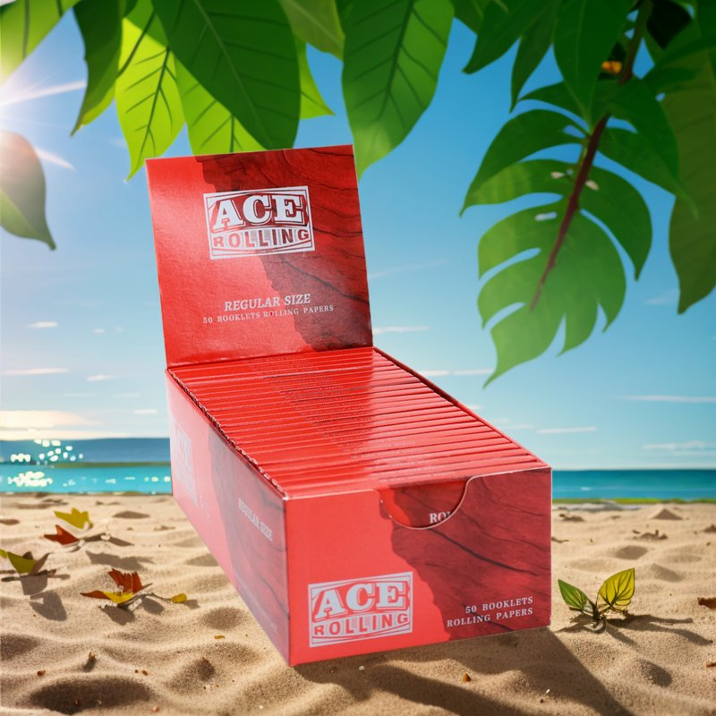 Smoking Paper Rolling Paper 100% Natural Gum 18g Slow Burning