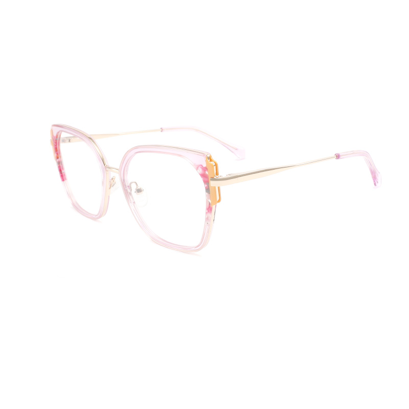 2025 Retro Butterfly Elegant Eyeglasses Spring Hinge Transparent Acetate Eyewear