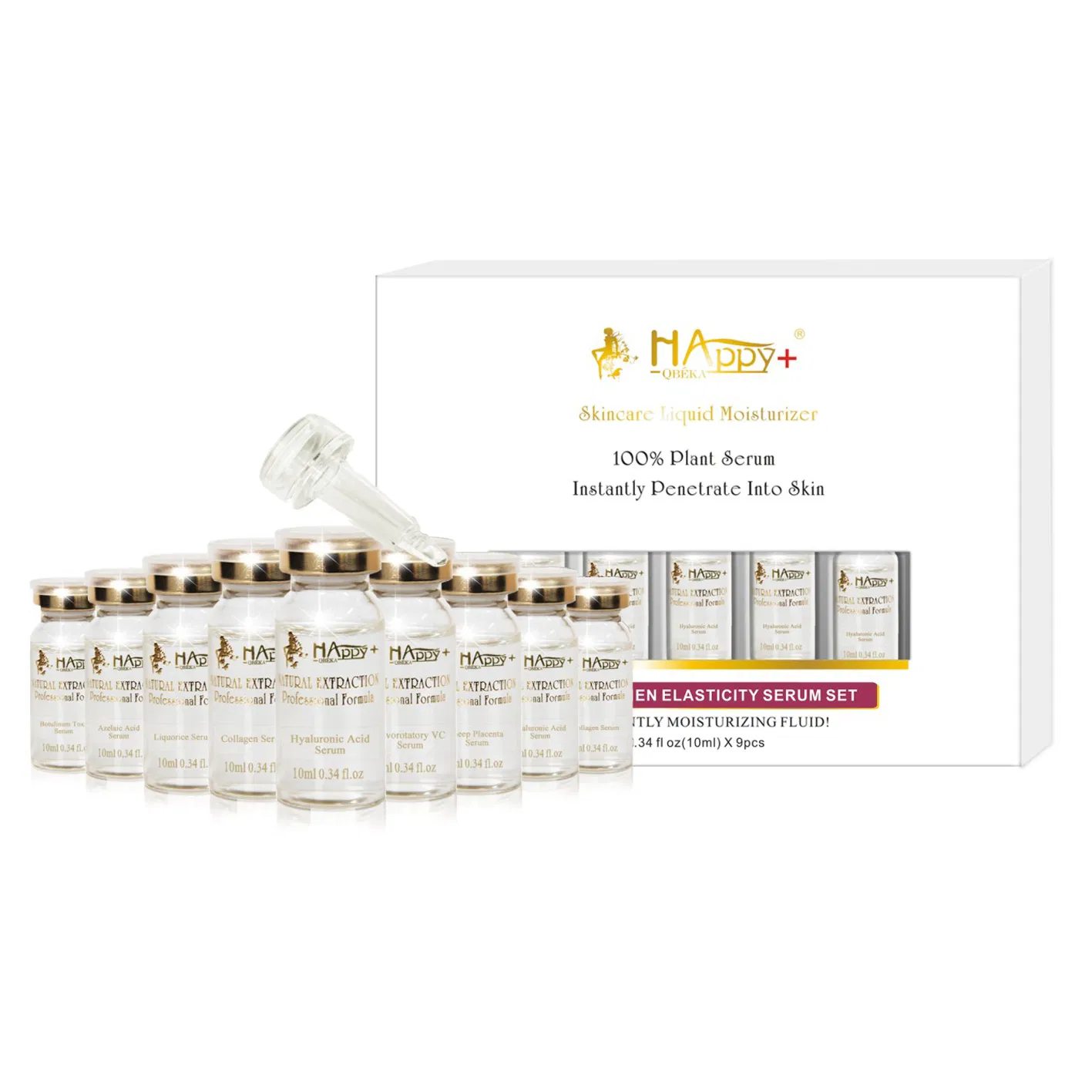 Best Qbeka Eye Serum Set Sudden Change Eye Serum for Wrinkles Skincare Kits