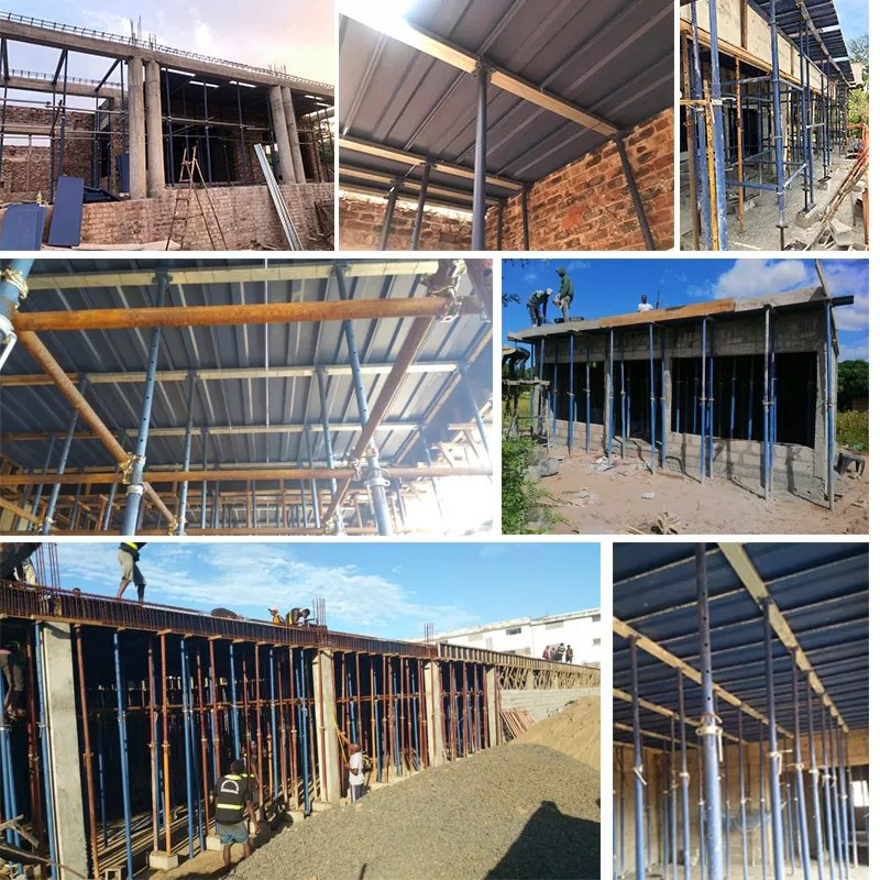 CE New Design Puntales Metalicos Adjustable Steel Props Scaffolding Acrow Prop