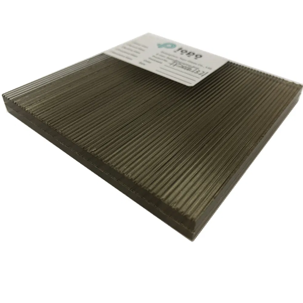 Toughened Laminated Metal Wire Mesh Safety Glass (PLW-TP)