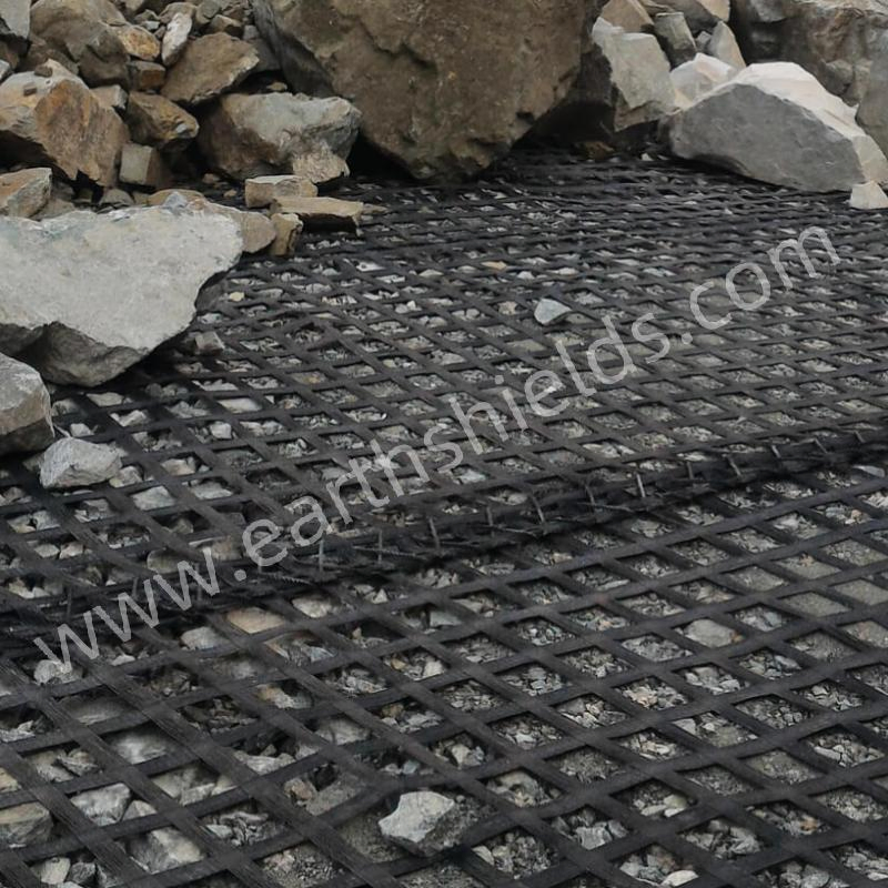 Biaxial Plastic Polypropylene Geogrid for Road Base Reinforcement