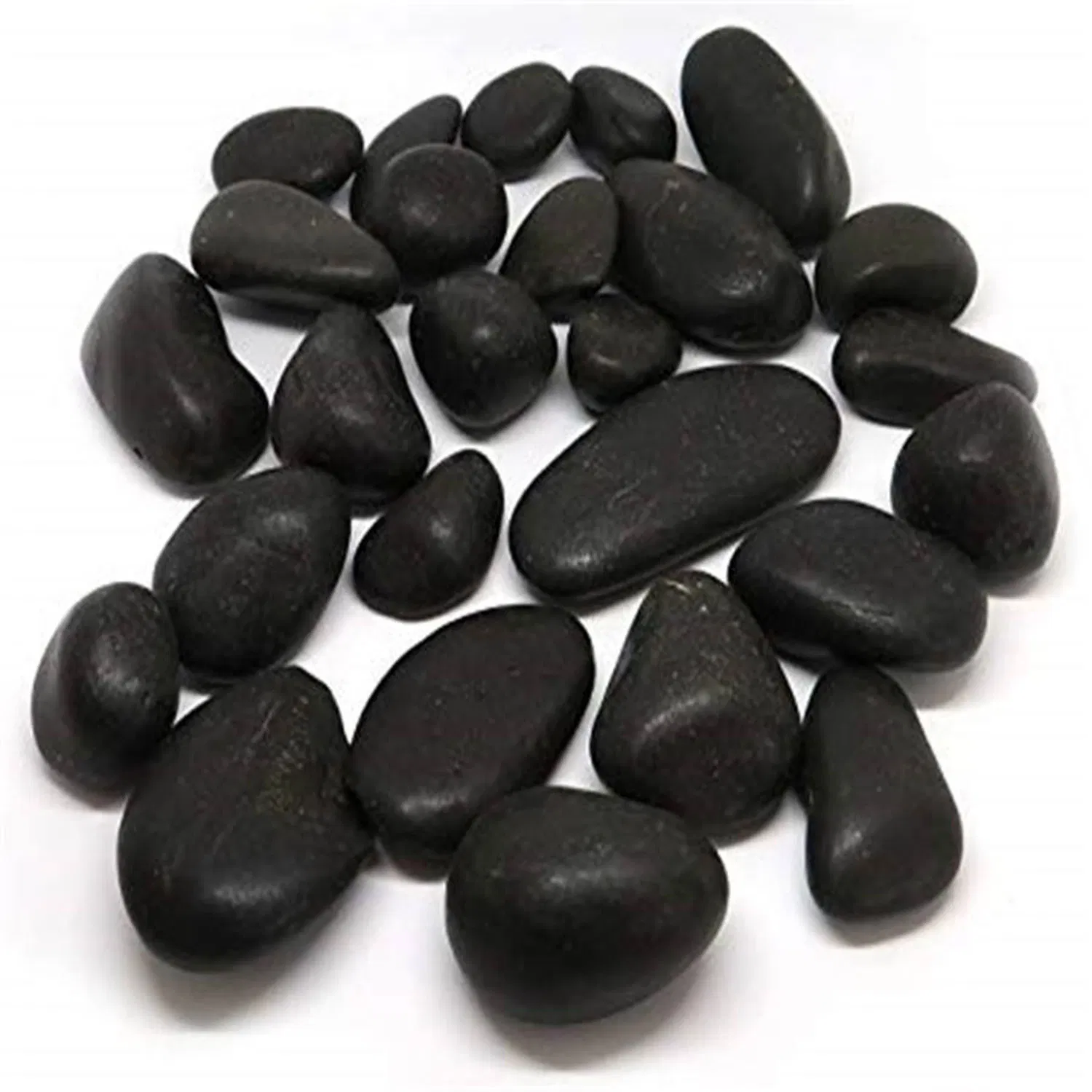Cheap Price High Polished Black River Pebbles Stone for Paving Garden