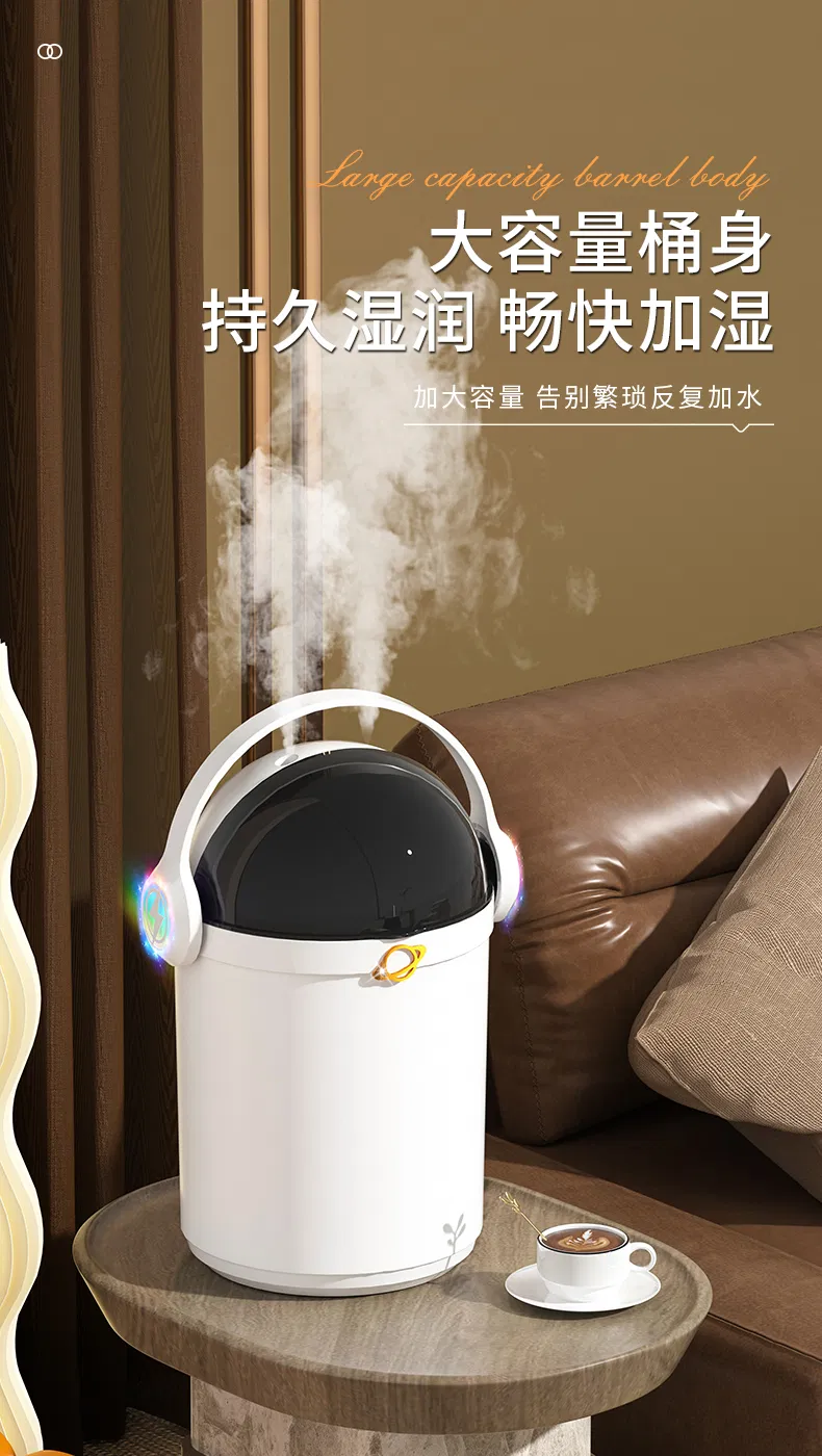 Modern Programmable Cool Mist Humidifier for Home and Office with Five Colors