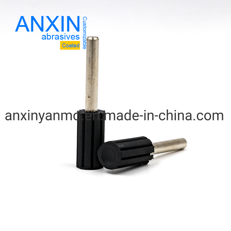 9.5 X 13 X 2.35mm Rubber Tension Roller Sand Drum with Machine Tool for Polishing and Grinding Metal Surface