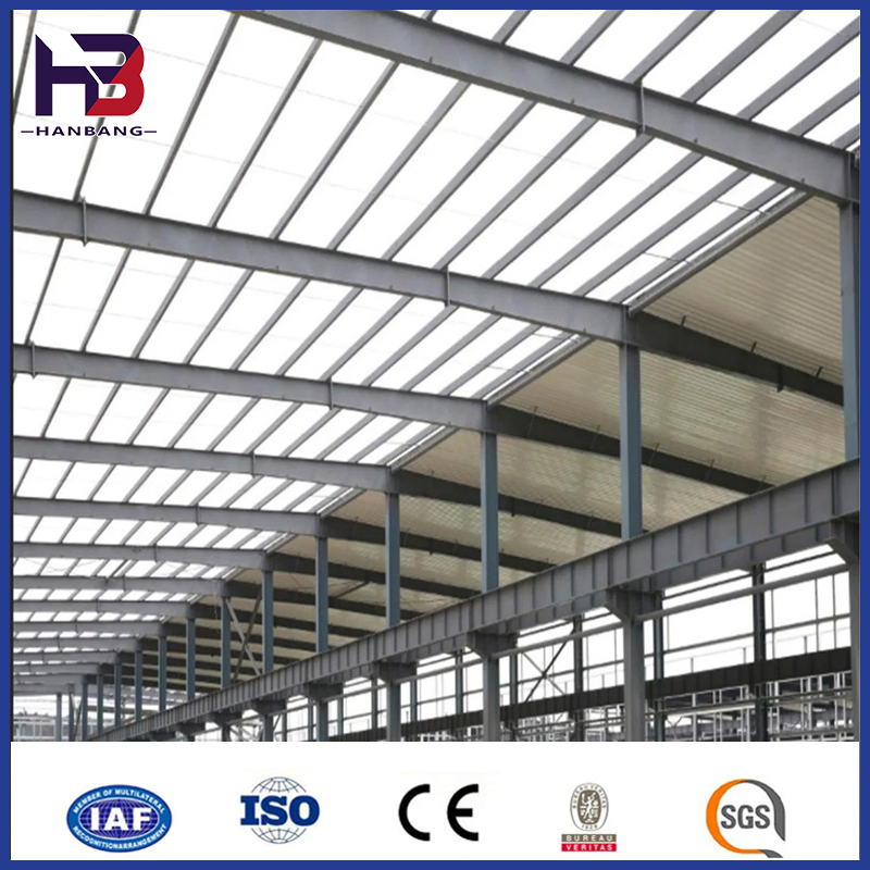 SGS Factory Supply Metal Construction Materials Prefabricated Steel Structure Workshop Building