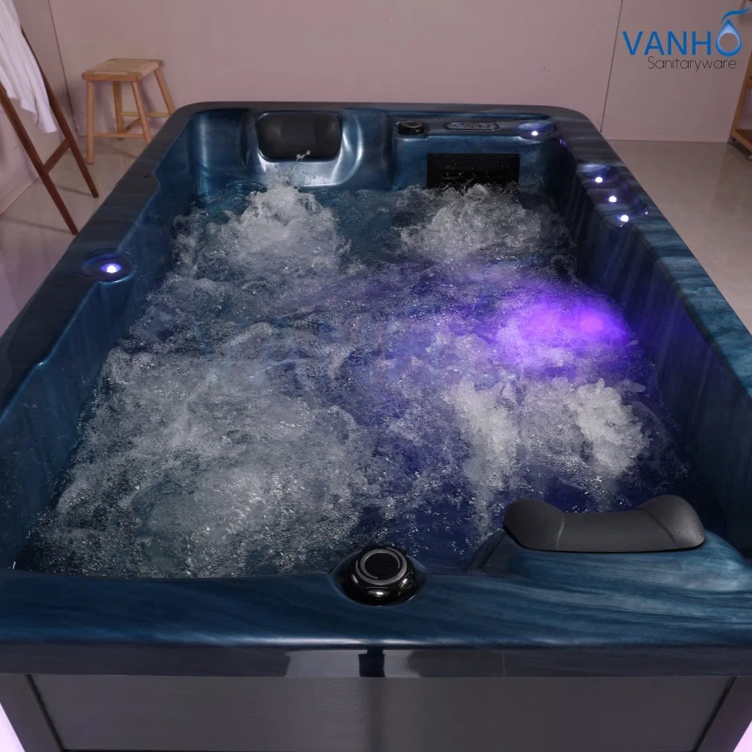 Современный уличный СПА-бассейн Vanho с гидромассажем