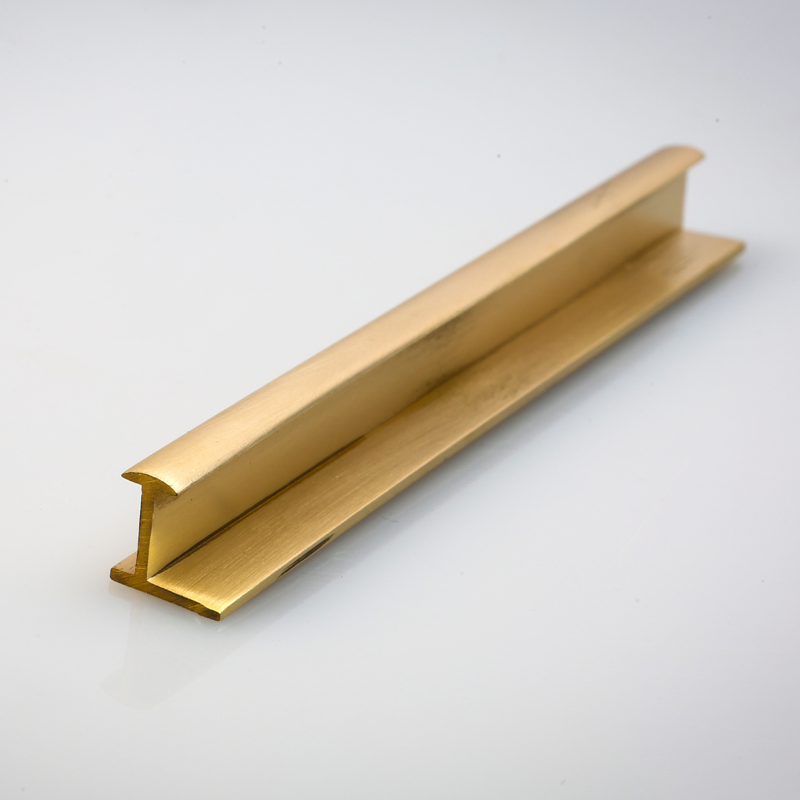 T-Shaped Brass Decorative Strip Villa Hotel Inlaid Decorative Brass Strip Metal Tack Strip