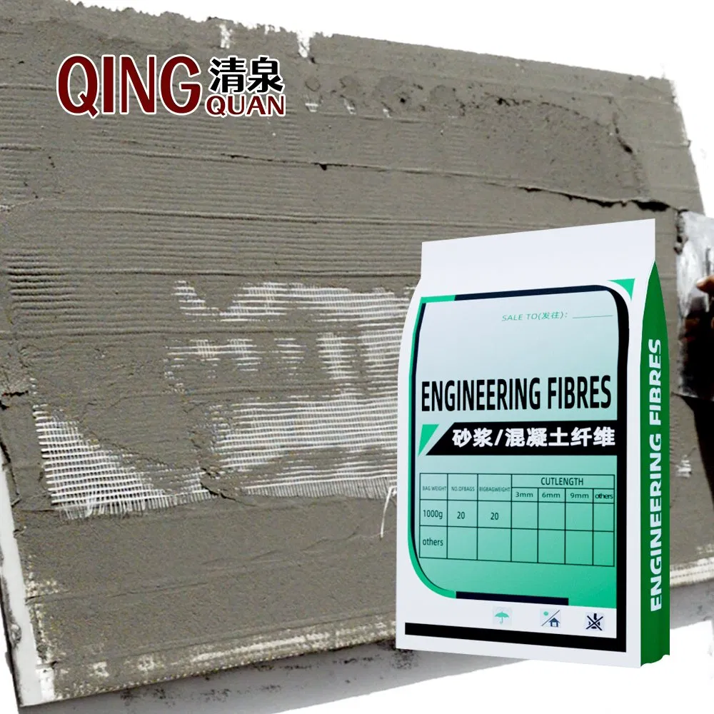 High Strength Concrete Additives with Polypropylene Staple Fiber Virgin PP Fiber PARA-Aramid Yarn-Staple Fiber