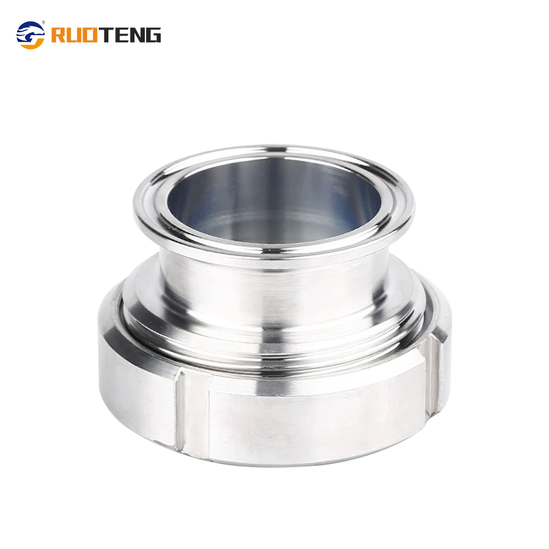 [Ruoteng] Sanitary Stainless Steel 304 316 316L Union Type Round Sight Glass SS304 Stainless Steel Flange Sight Glass