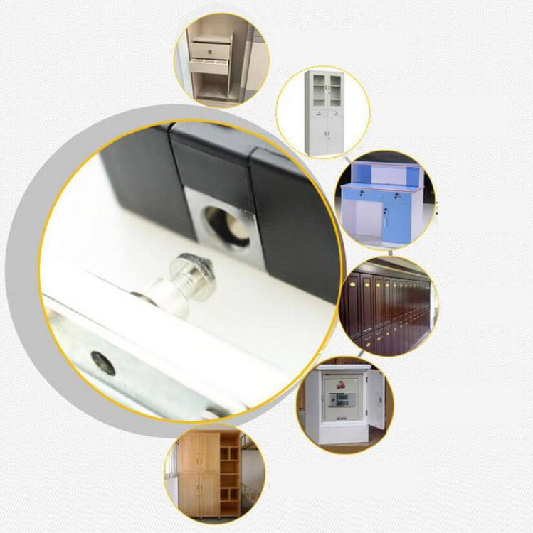 Keyless Invisible No Opening Black NFC Card Electronic Hidden Cabinet Locker Lock