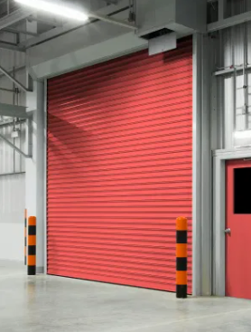 Warehouse Store Entry Roll up Aluminum Industry Electric Folding Roller Shutter Door