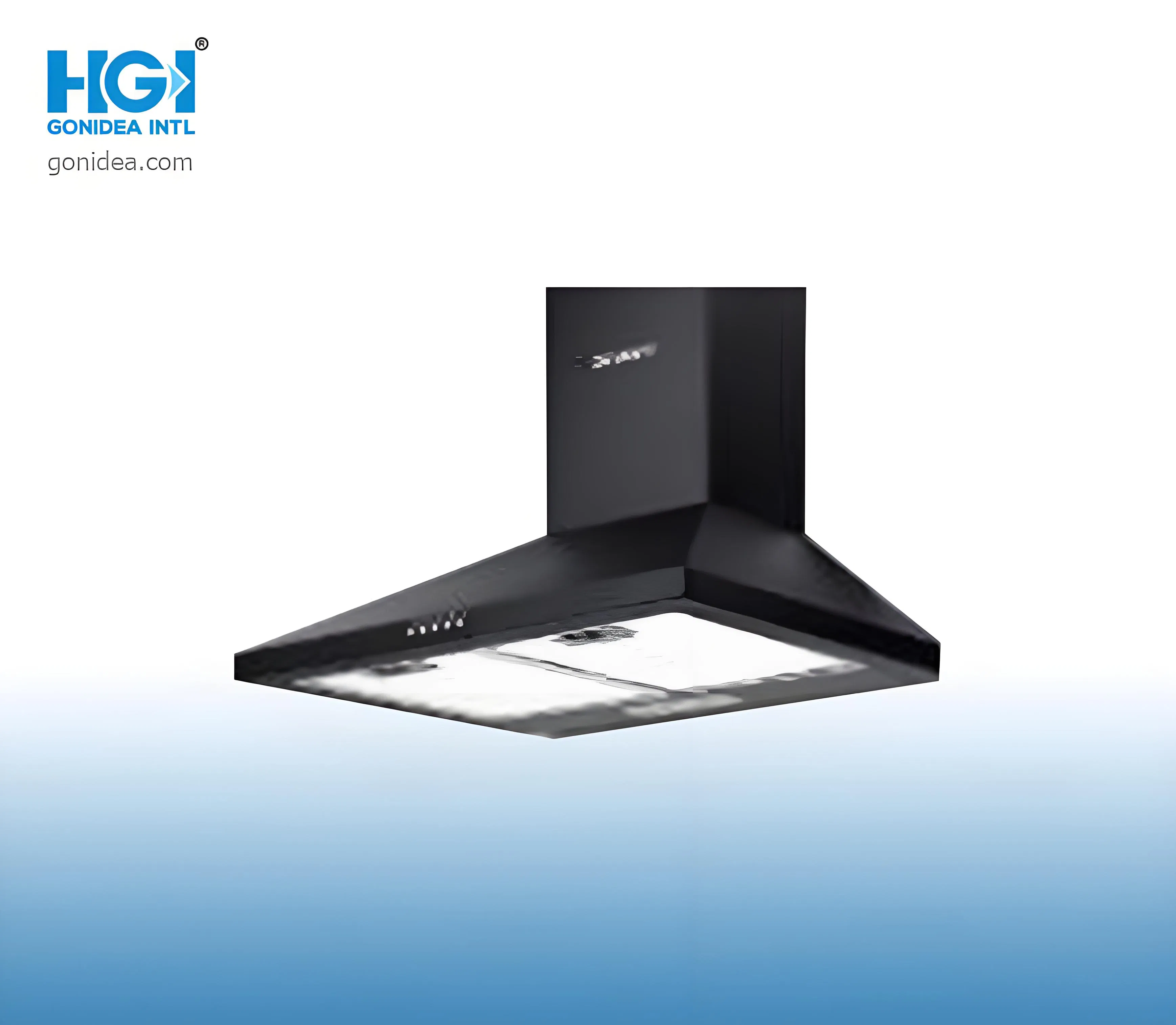 Luxury Ceiling-Mounted Touch Control 3 Speeds Circle Kitchen Range Hood Tgj600d13gl02