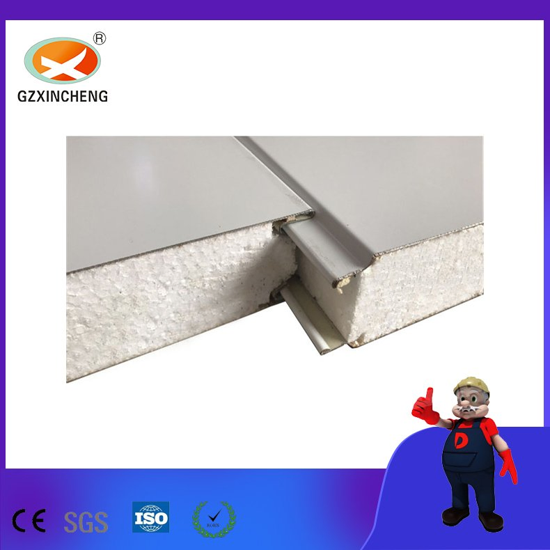 100mm Waterproof Building Material EPS Foam Sandwich Panel Wall Board