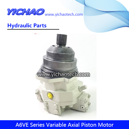 Rexroth A6ve Series 6X A6ve28/A6ve55/A6ve80/A6ve107/A6ve140/A6ve160/A6ve200/A6ve250 Hydraulic Variable Displacement Axial Piston Motor for Excavator/Bulldozer
