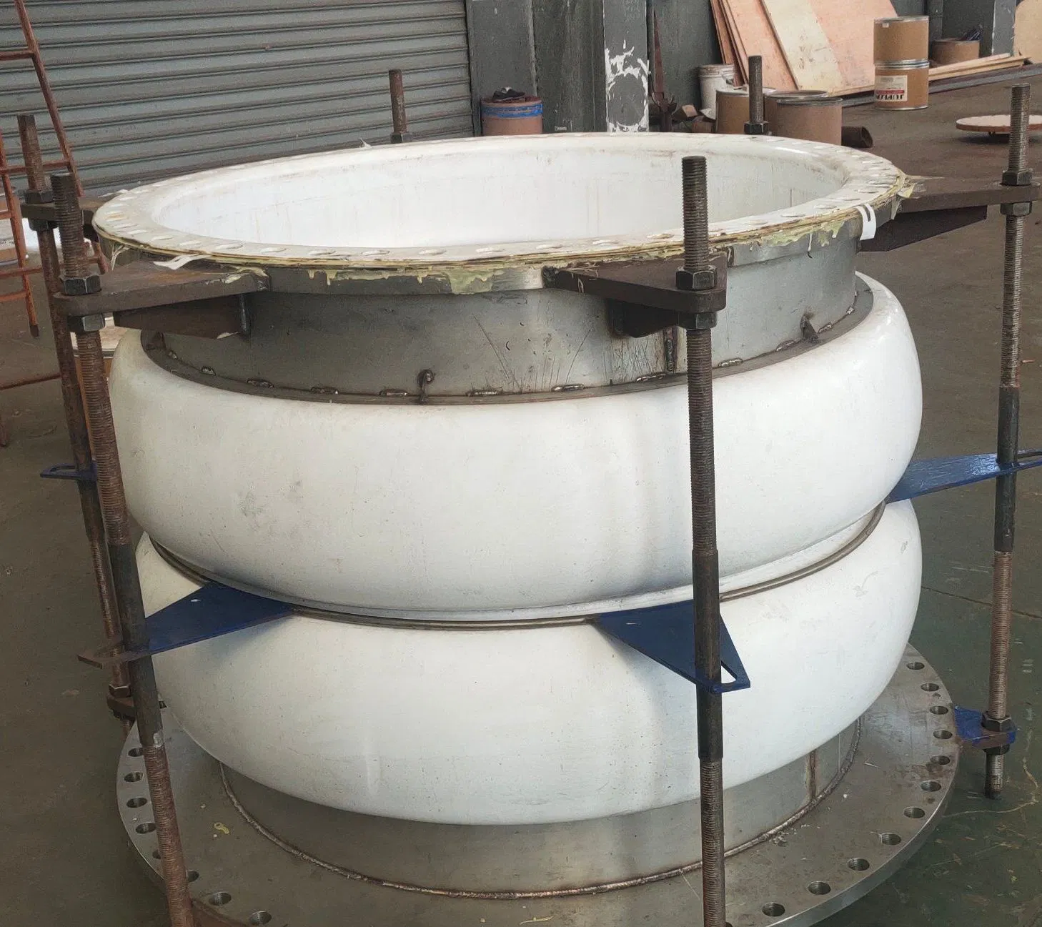 Stainless Steel Bellows PTFE Lined Metallic Expansion Joint Cpmpensator