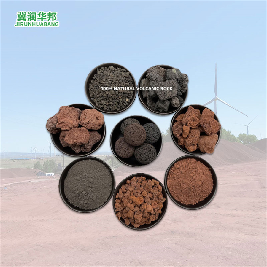 Multi Size Volcanic Stone for Aquarium Landscaping Garden Decoration Construction Aggregate Wastewater Treatment Filter Materials