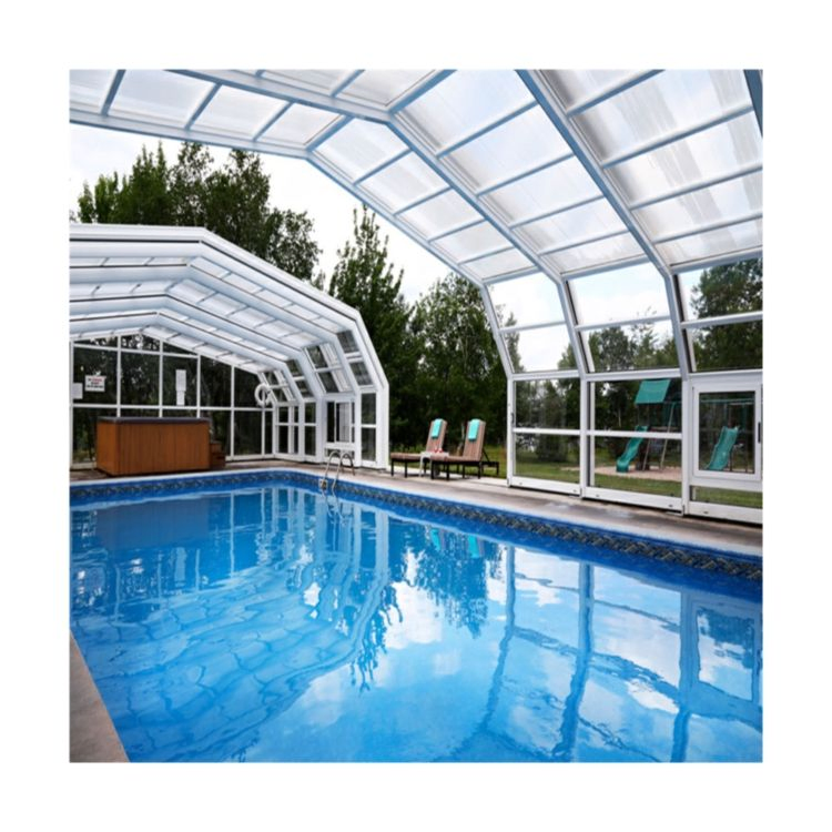 Modern Swimming Pool Sunroom Practical Design Sunroom Conservatory Manufacturer Sunroom for Pool