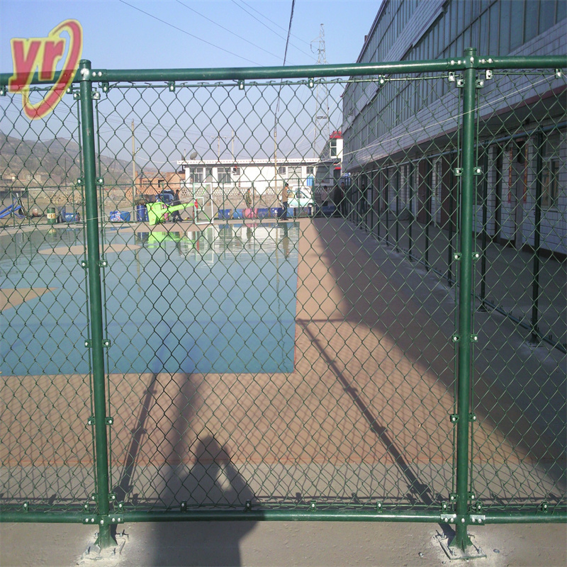 Durable Flexible Diamond Chain Link Stadium Fence China Trustworthy Factory