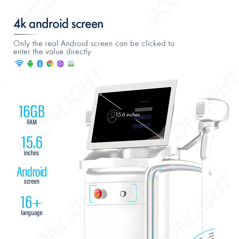 in Stock Beauty Equipment Diode Laser Hair Removal Machine 4 Waves 755+808+940+1064nm with Ai