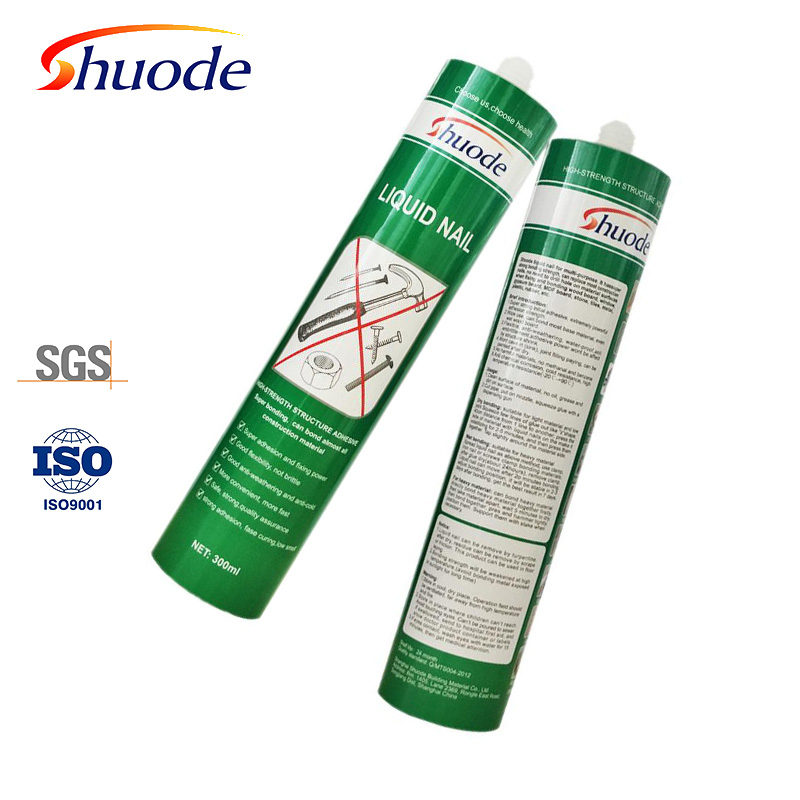 Quick Setting Liquid Nail Adhesive for Fast Construction Work