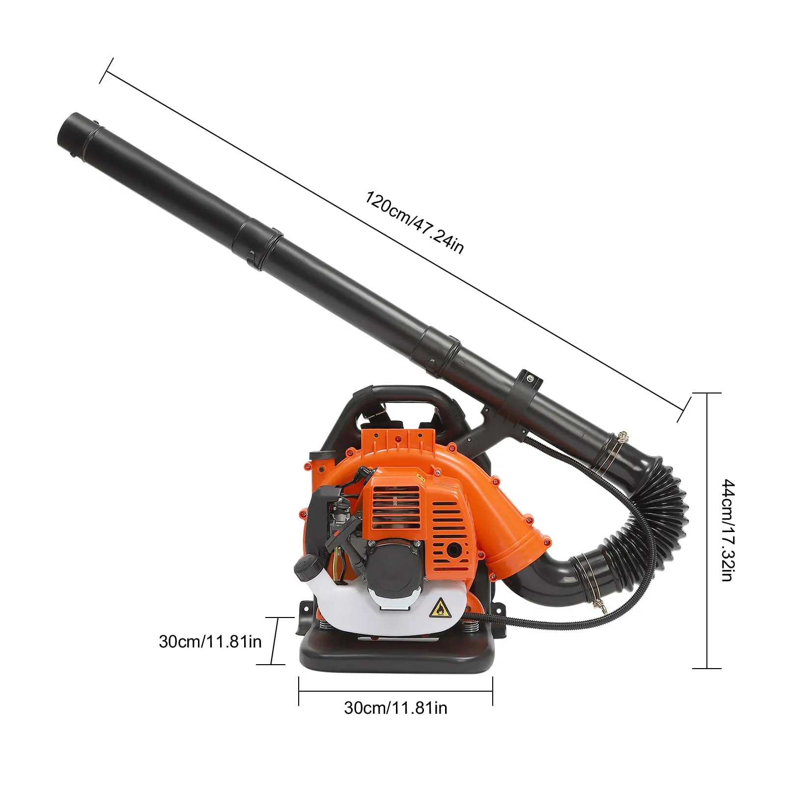 Promotion Gas Powered Backpack Leaf Single Cylinder Air-Cooled Clearing Garden Blower