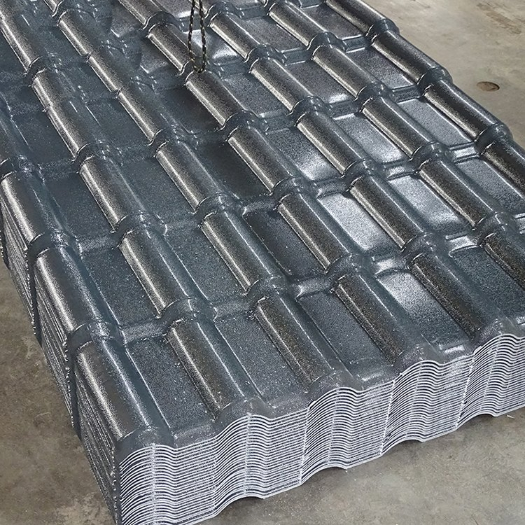 Synthetic Resin Roofing Tiles/ ASA PVC Plastic Roof Tile for Prefab House Roofing