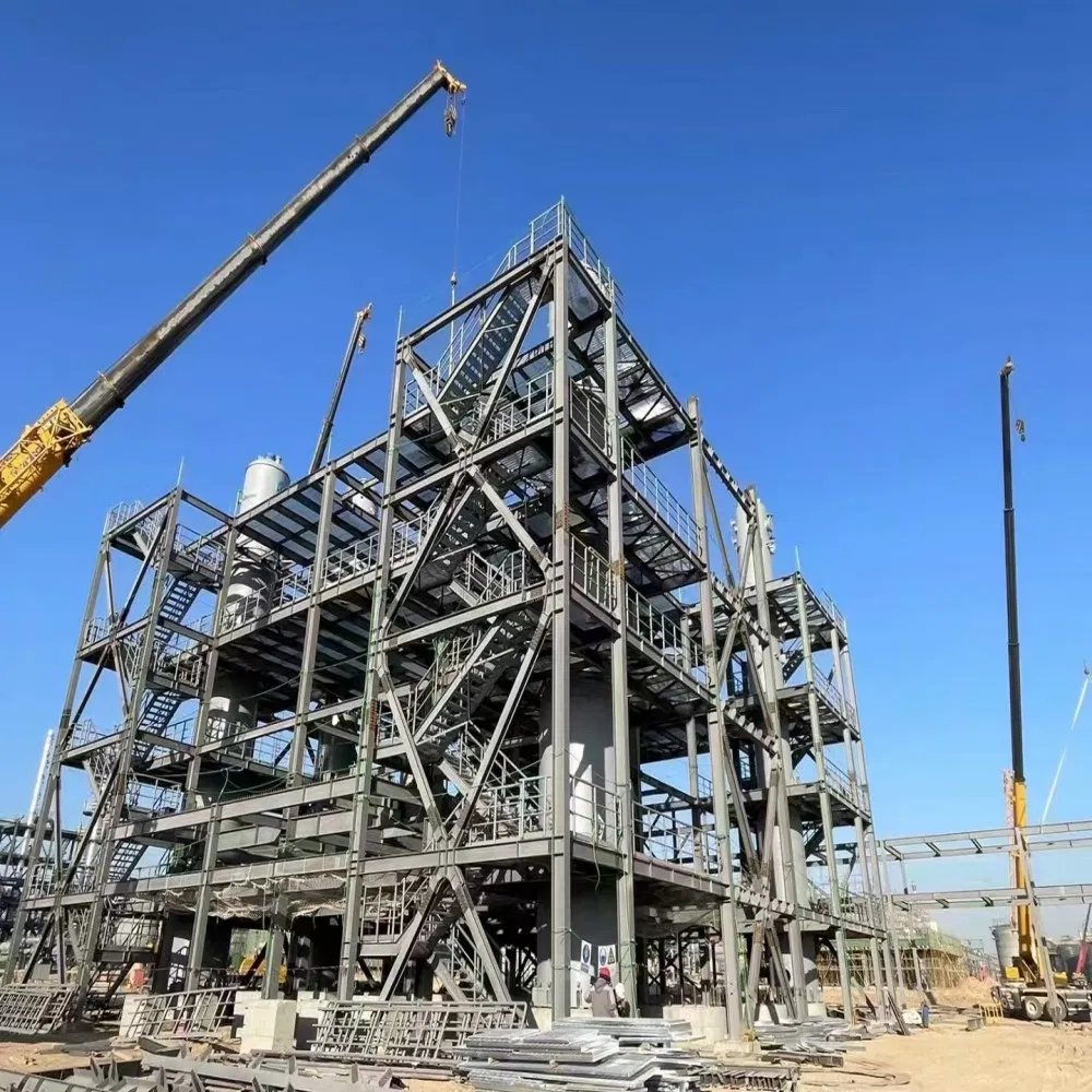 China Steel-Framed Warehouse and Parking Shed Steel Structure Large-Scale Building Steel Structure Manufacturer