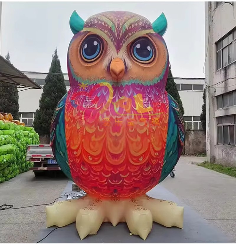 Boyi Inflatable Animal Stage Decoration Inflatable Owl Bird