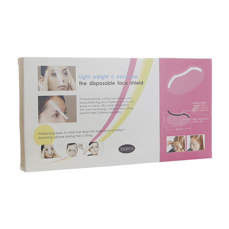Disposable Face for Hair Coloring Hair Cutting Eye Protection Tool