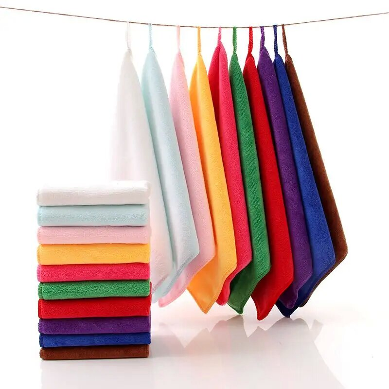 Polishing Water Absorbent Coral Fleece Cleaning Cloth Microfiber Car Wash Towel