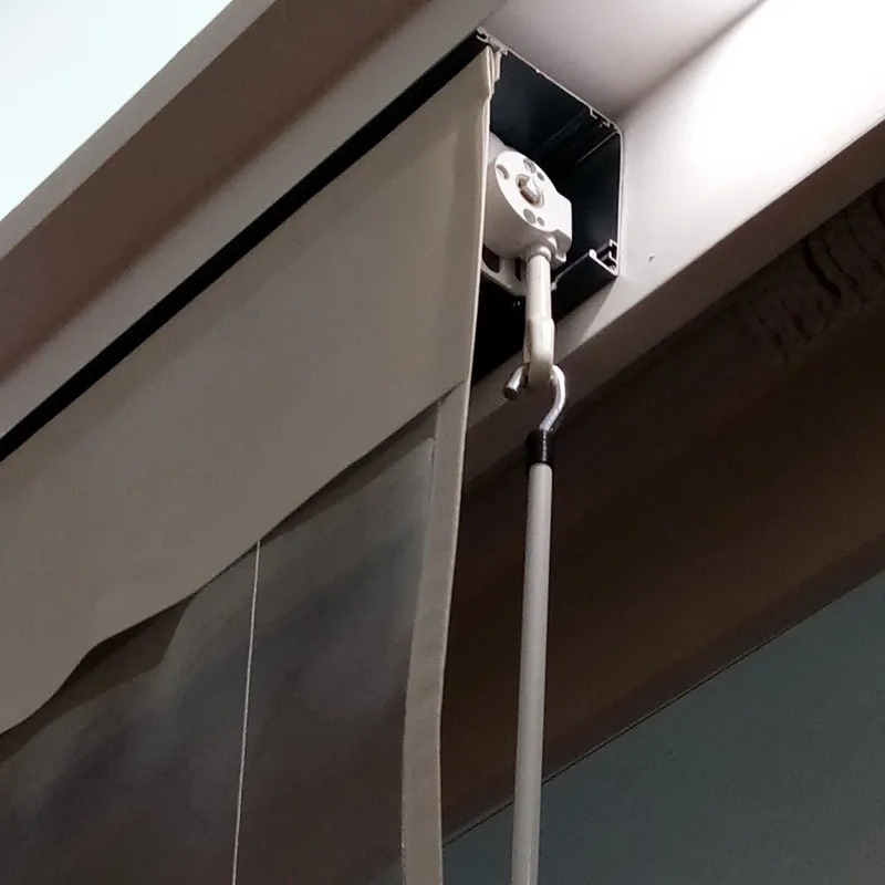 Motorized Outdoor PVC Roller Blind Outdoor PVC Blinds