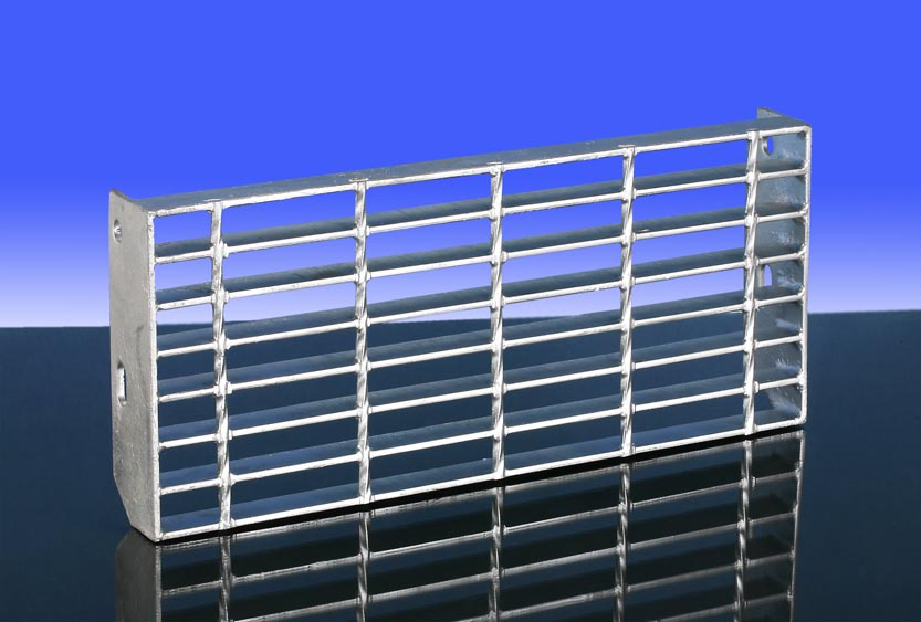 Galvanized Reinforced Serrated Plain Steel Welded Grating with Round Bar for Ship
