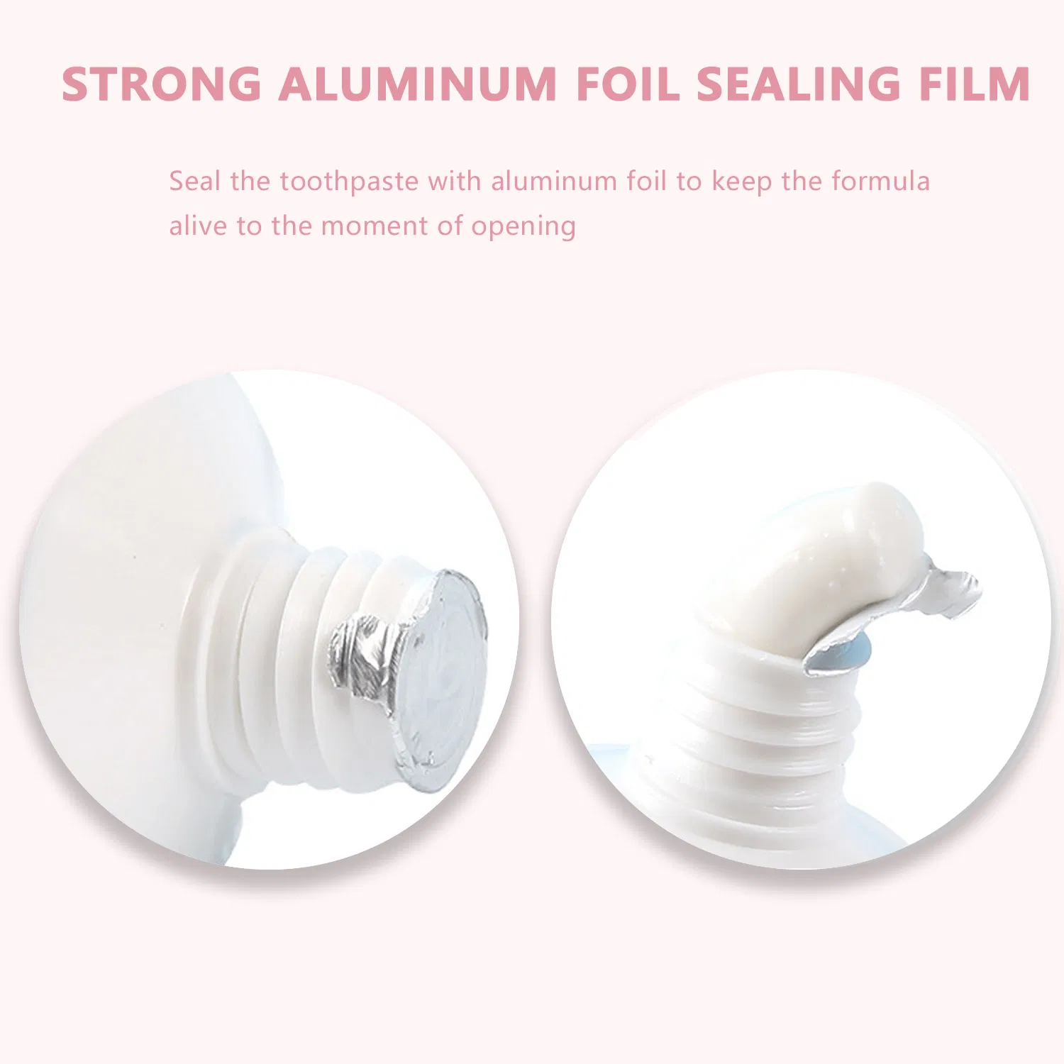 OEM Himalayan Pink Salt Natural Toothpaste Formula Flavor